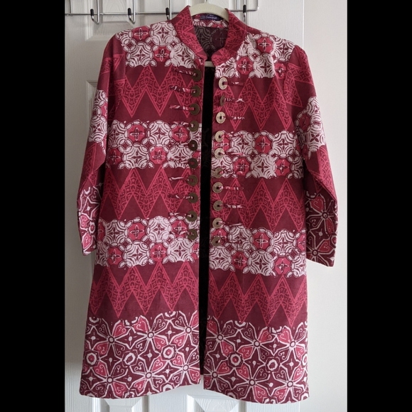 Evening Jacket Batik-print NWOT BATIK Senopati - Picture 2 of 7